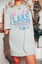 Load image into Gallery viewer, Take Me To The Lake PLUS Graphic Tee, Free Shipping
