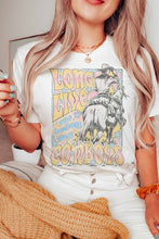 Load image into Gallery viewer, Long Live Cowboys Graphic Tee PLUS, Free Shipping
