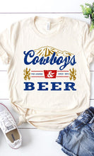 Load image into Gallery viewer, Vintage Western Cowboys Beer Graphic Tee, Free Shipping
