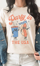 Load image into Gallery viewer, Vintage Party in USA PLUS Graphic Tee, Free Shipping
