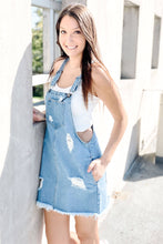 Load image into Gallery viewer, denim overall dress
